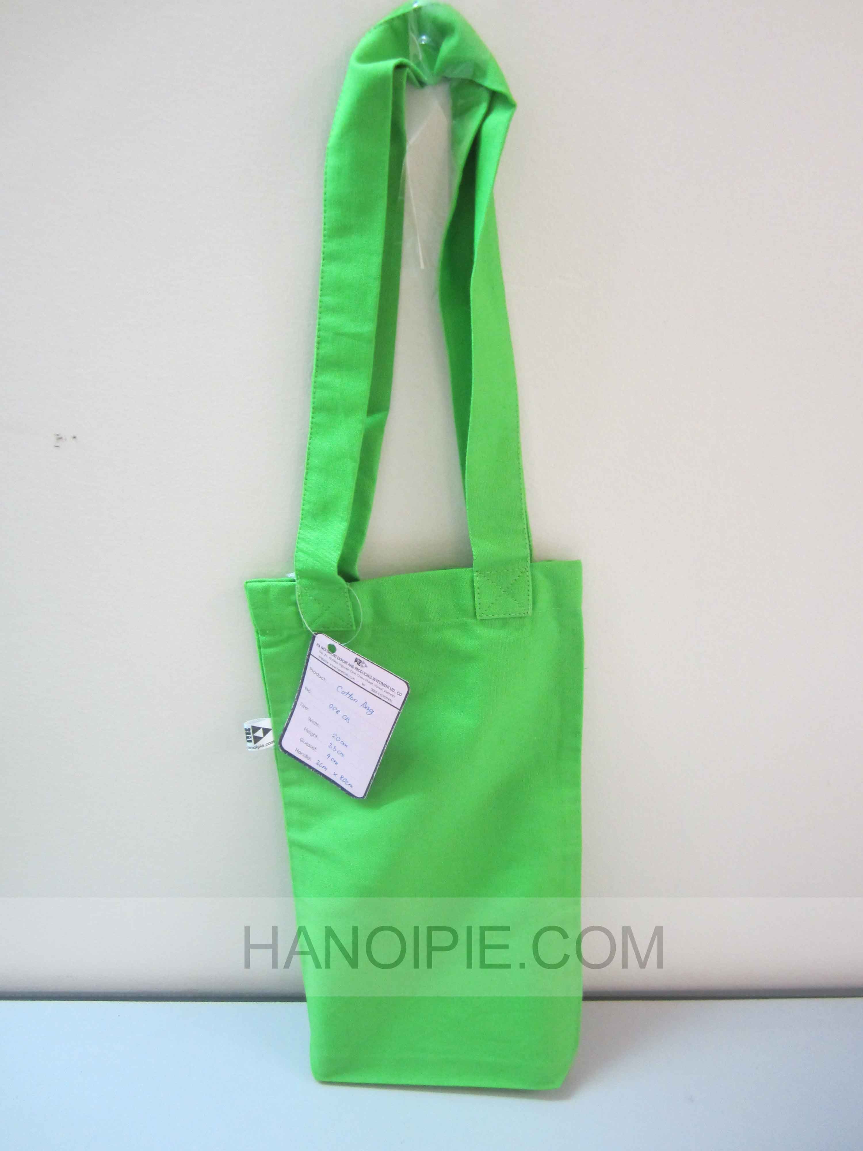 2015 new design large cotton promotional shopping bag